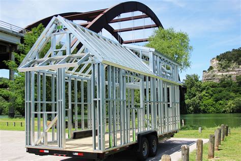 tiny house trailer build metal studs|metal studs for tiny houses.